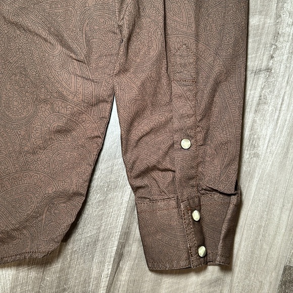 Rafter-C Cowboy Collection Long Sleeve Pearl Snap Button Shirt - Medium - Picture 4 of 7